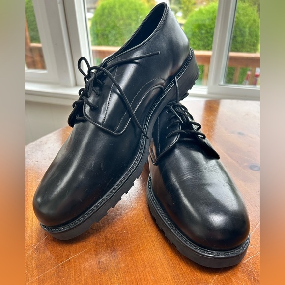 Nunn Bush Black Leather Oxfords- size 10 1/2 M - worn once or twice - Picture 13 of 14